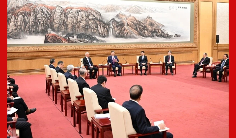 习近平同党外人士共迎新春