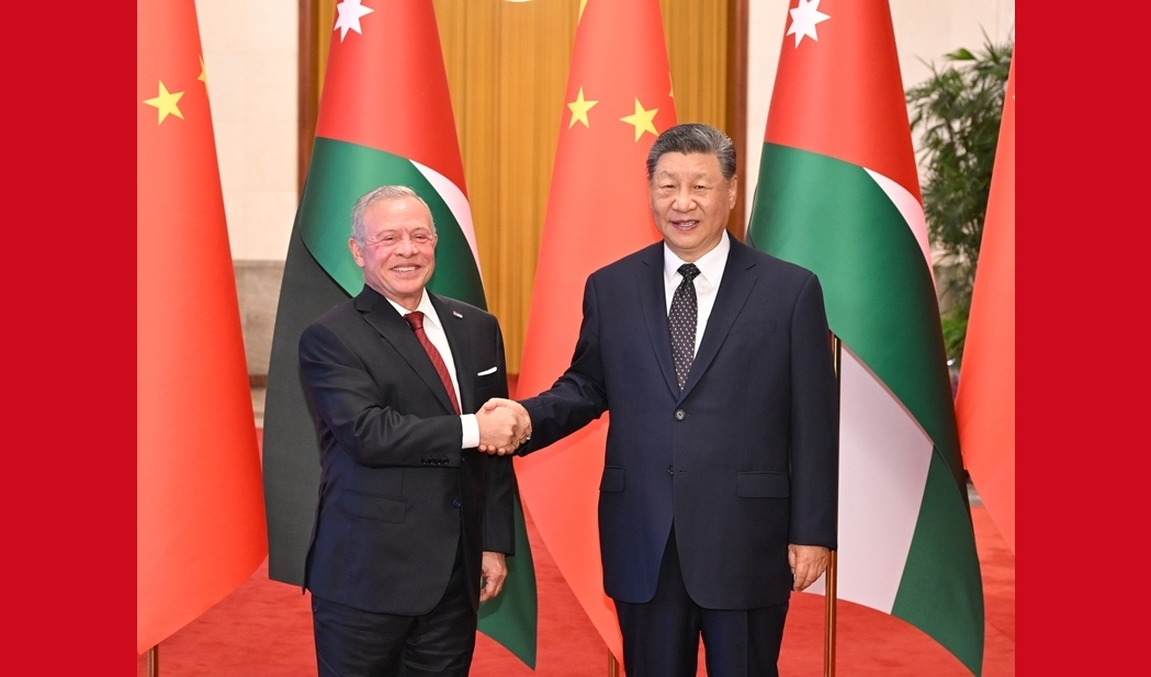习近平同约旦国王阿卜杜拉二世会谈